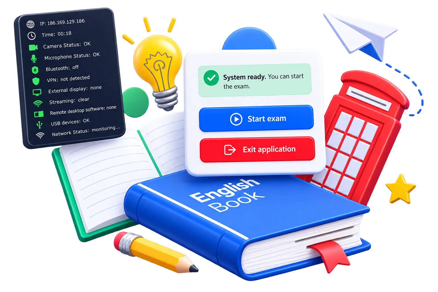 GEP Exam Lock Secure Assessment Platform